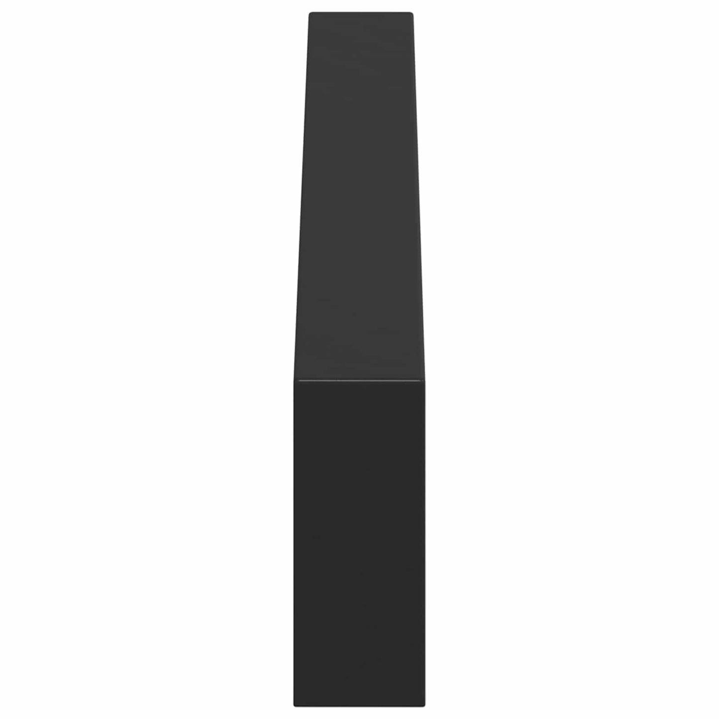 Möbelbeine 12 Stk. Schwarz 481 x 40,5 x 100 mm Eisen