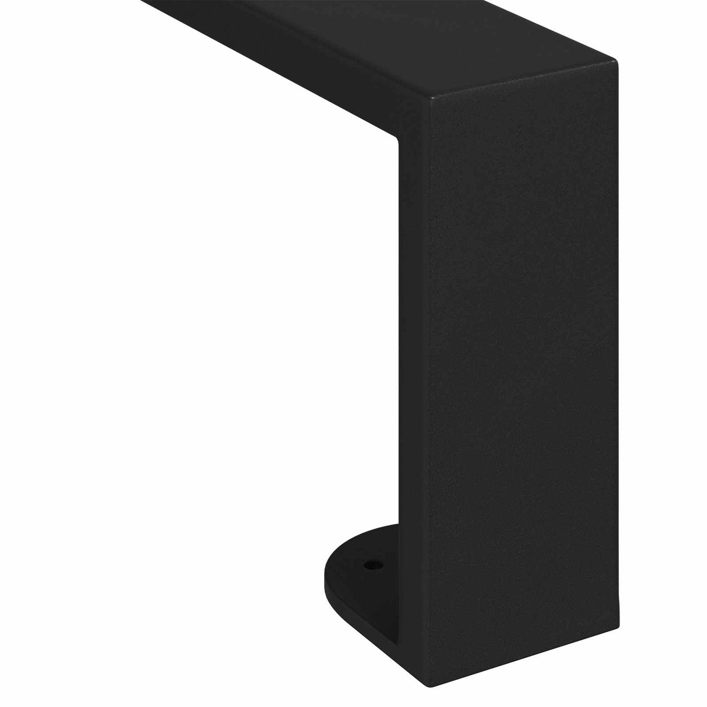 Möbelbeine 12 Stk. Schwarz 796 x 40,5 x 100 mm Eisen
