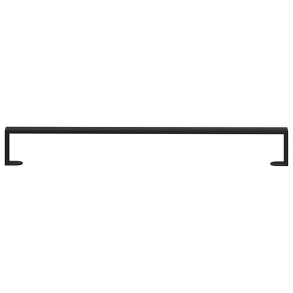 Möbelbeine 12 Stk. Schwarz 796 x 40,5 x 100 mm Eisen