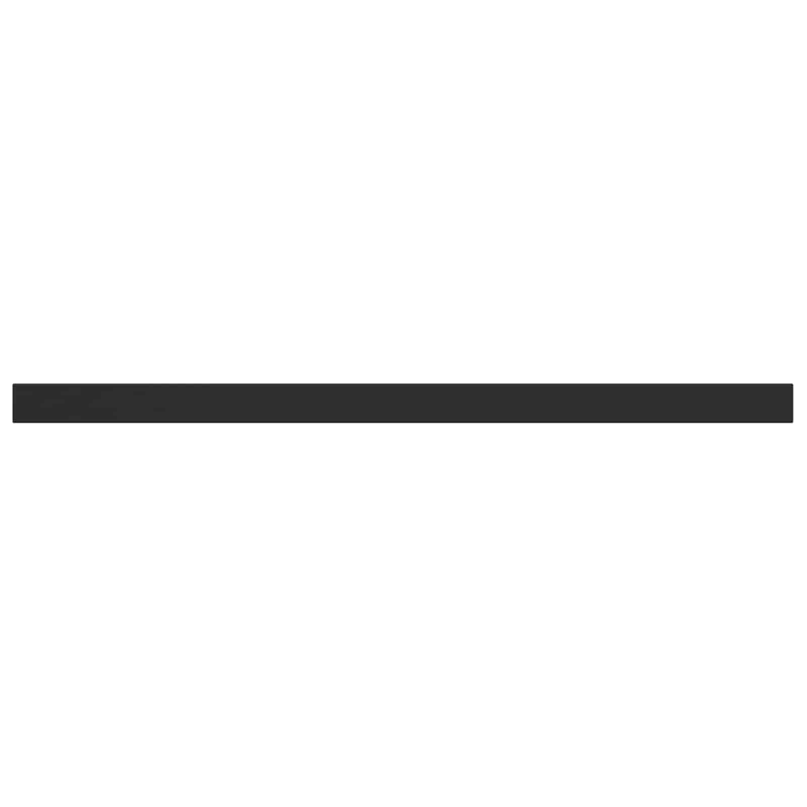 Möbelbeine 12 Stk. Schwarz 796 x 40,5 x 100 mm Eisen