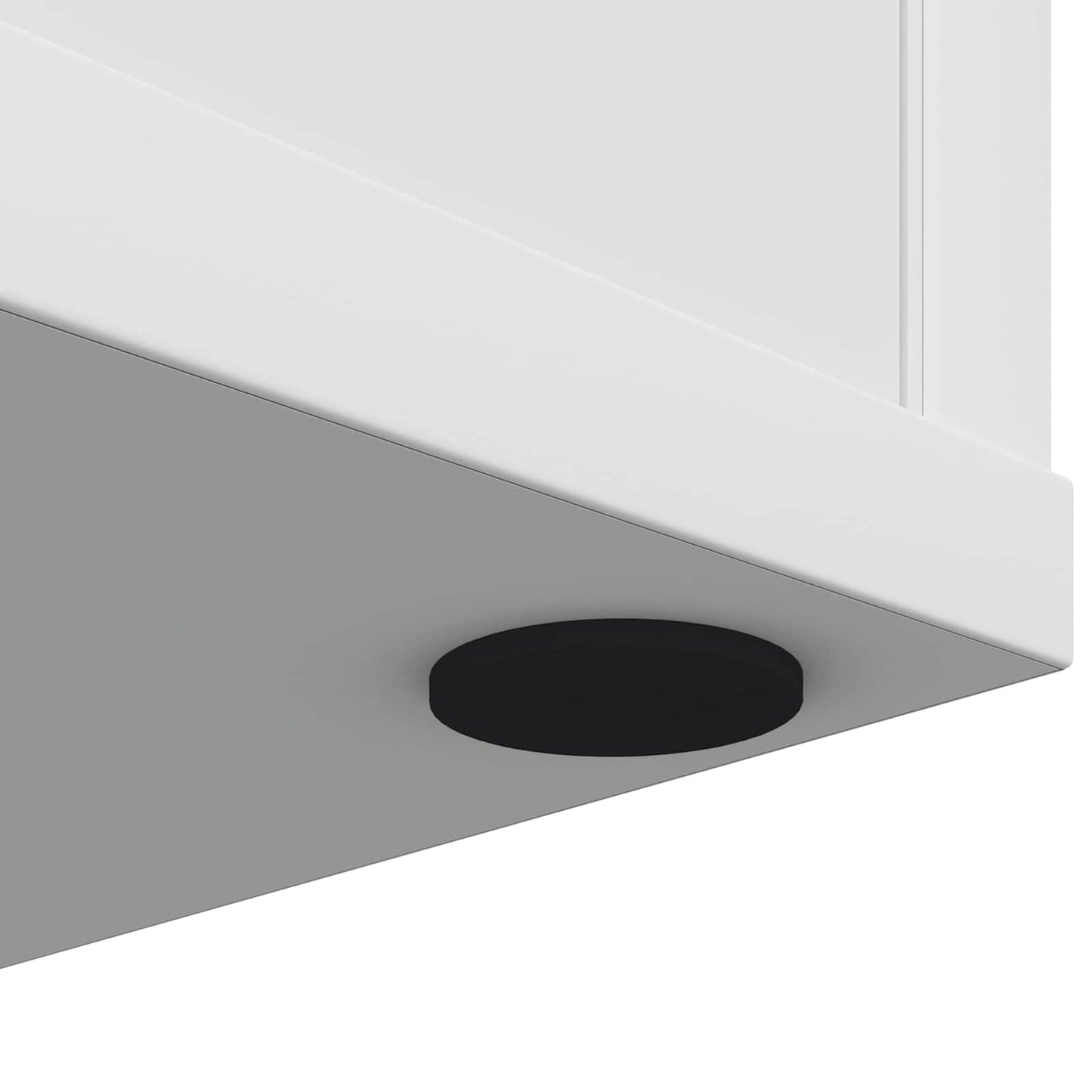Möbelgleiter 2 Stk. Schwarz Ø 30 x 2 mm EVA