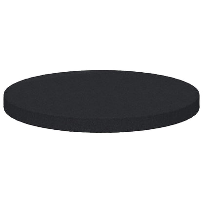 Möbelgleiter 2 Stk. Schwarz Ø 30 x 2 mm EVA