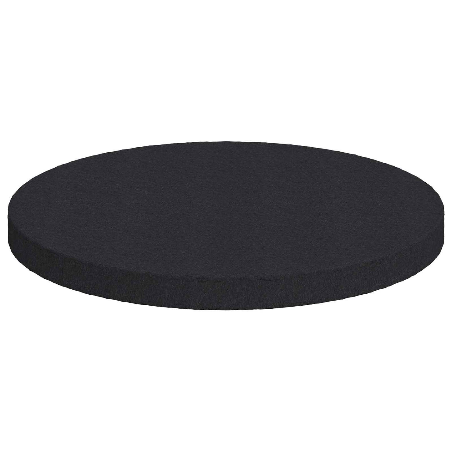 Möbelgleiter 2 Stk. Schwarz Ø 30 x 2 mm EVA