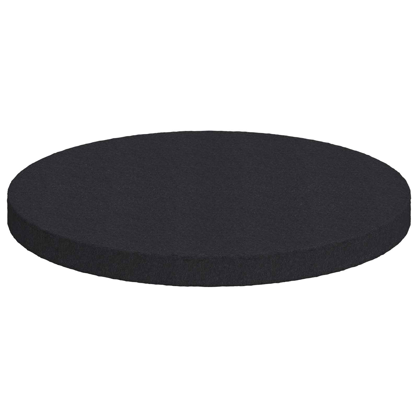 Möbelgleiter 2 Stk. Schwarz Ø 30 x 2 mm EVA