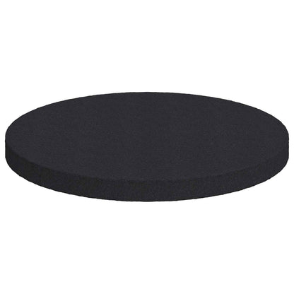 Möbelgleiter 2 Stk. Schwarz Ø 30 x 2 mm EVA