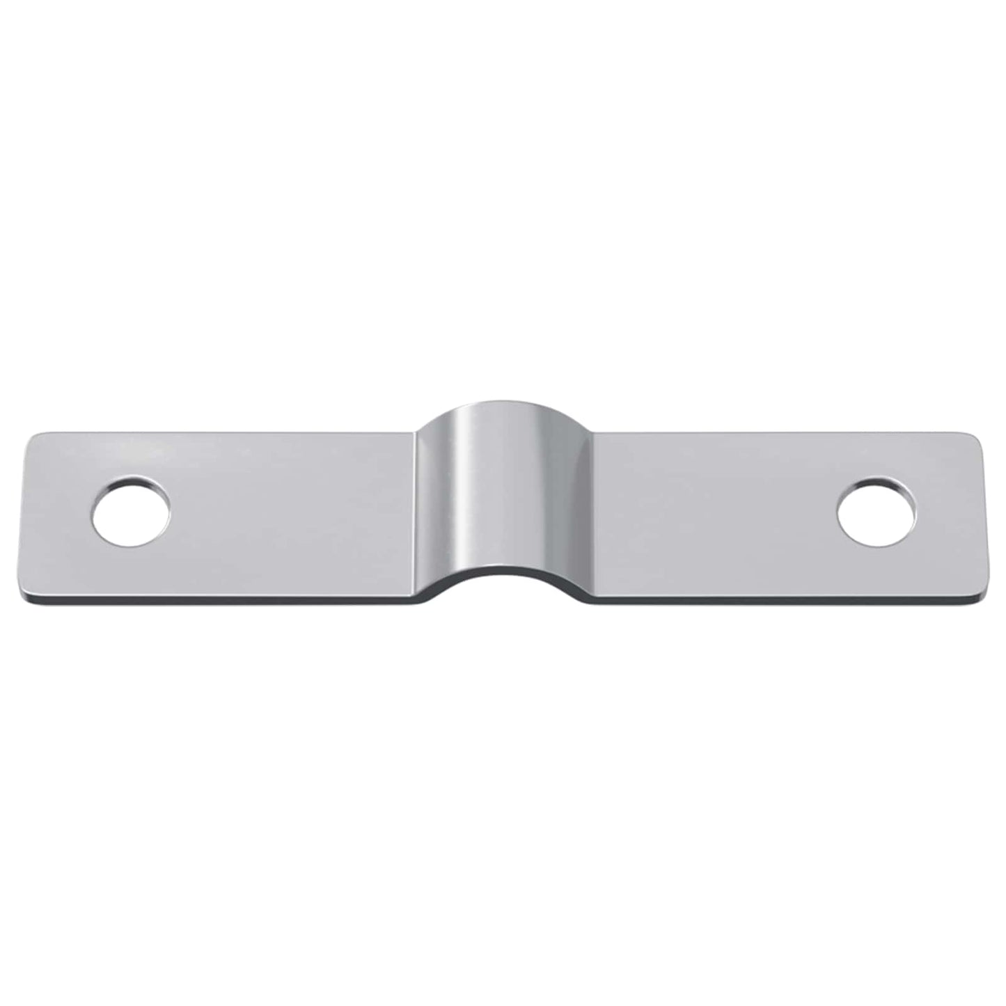Einschlagplatte 2 Stk. Silber 50 x 10 x 1,2 mm Eisen
