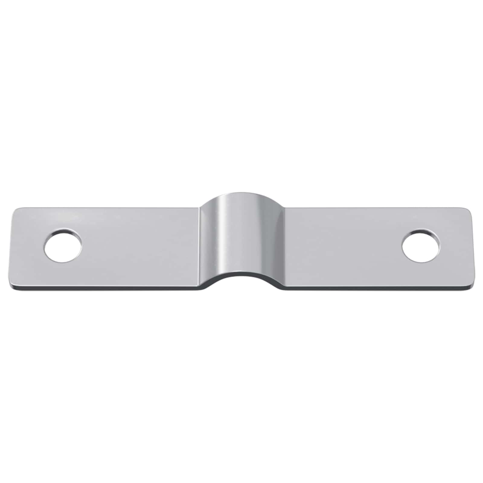Einschlagplatte 2 Stk. Silber 50 x 10 x 1,2 mm Eisen