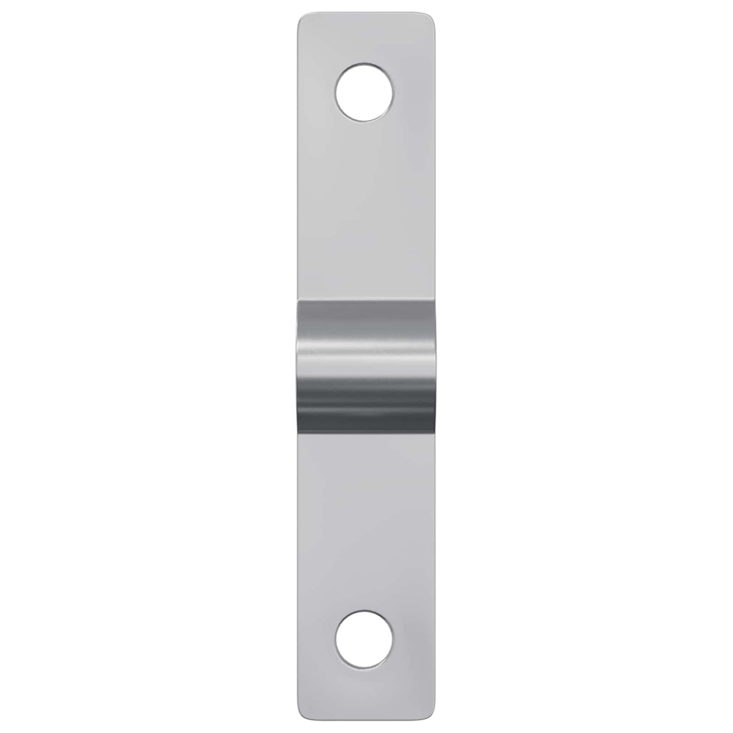 Einschlagplatte 12 Stk. Silber 50 x 10 x 1,2 mm Eisen