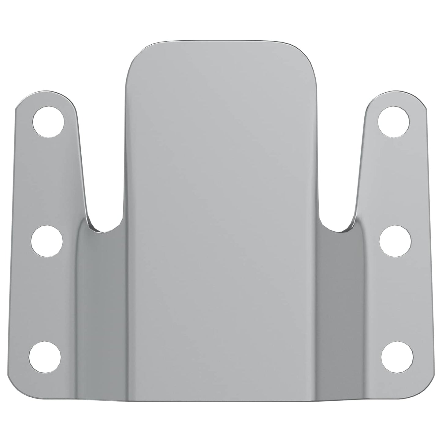 Flush-Montagehalterung 419 Silber 75 x 66 x 1,4 mm Stahl