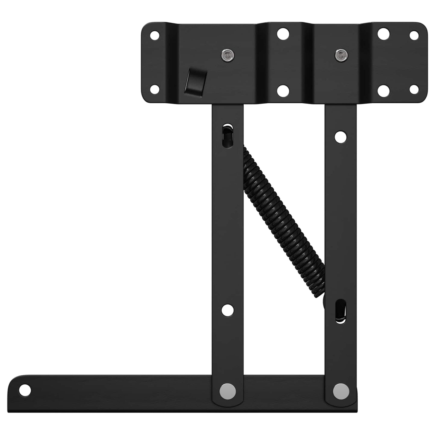 Bettliftmechanismus 12 Stk. Schwarz 340 x 95 x 40 mm Eisen