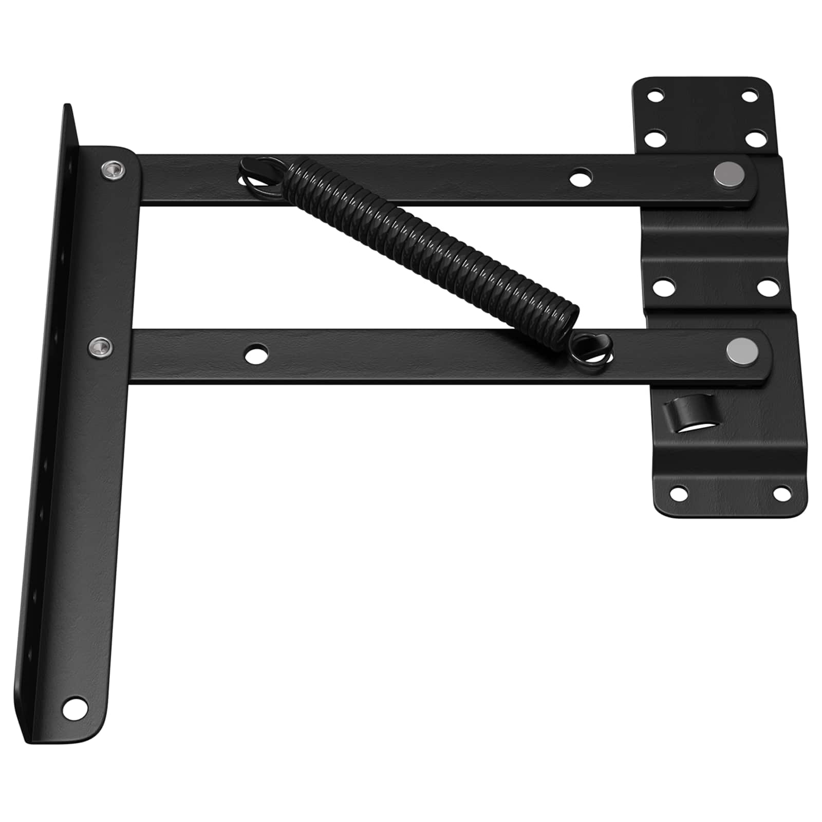 Bettliftmechanismus 12 Stk. Schwarz 340 x 95 x 40 mm Eisen