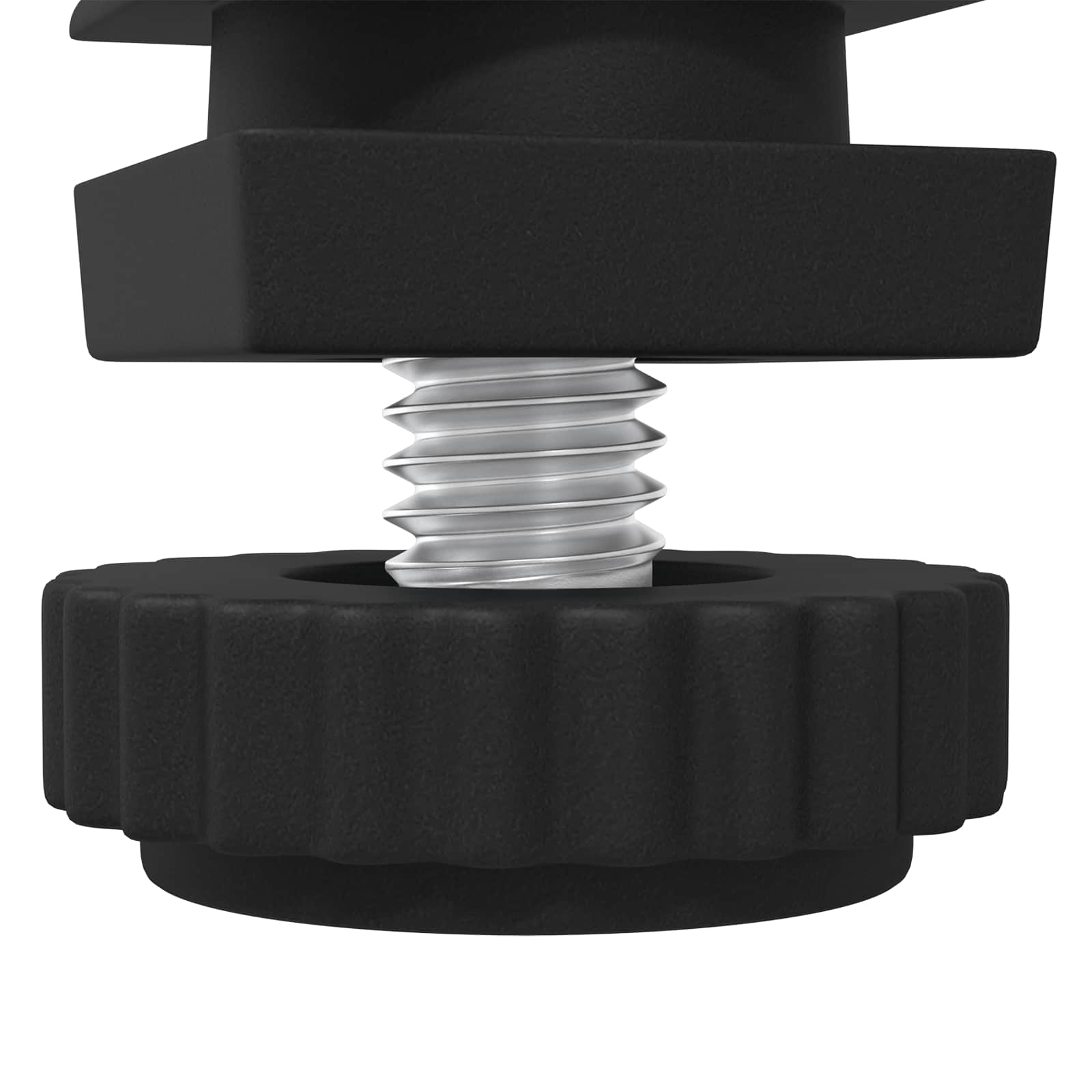 Möbel Leveler Verstellbar 2 Stk. Schwarz M6 PP