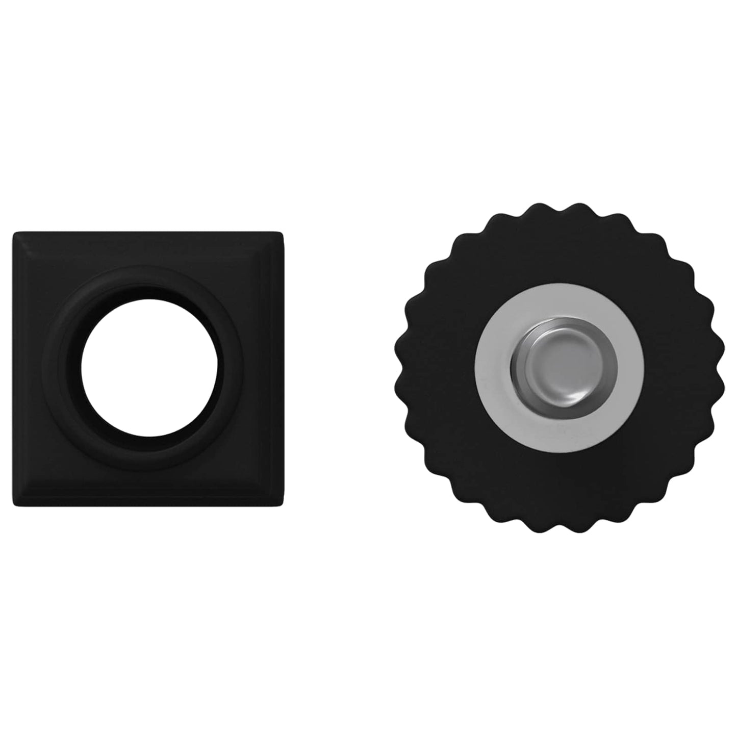 Möbel Leveler Verstellbar 2 Stk. Schwarz M6 PP