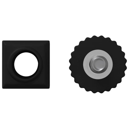 Möbel Leveler Verstellbar 2 Stk. Schwarz M6 PP
