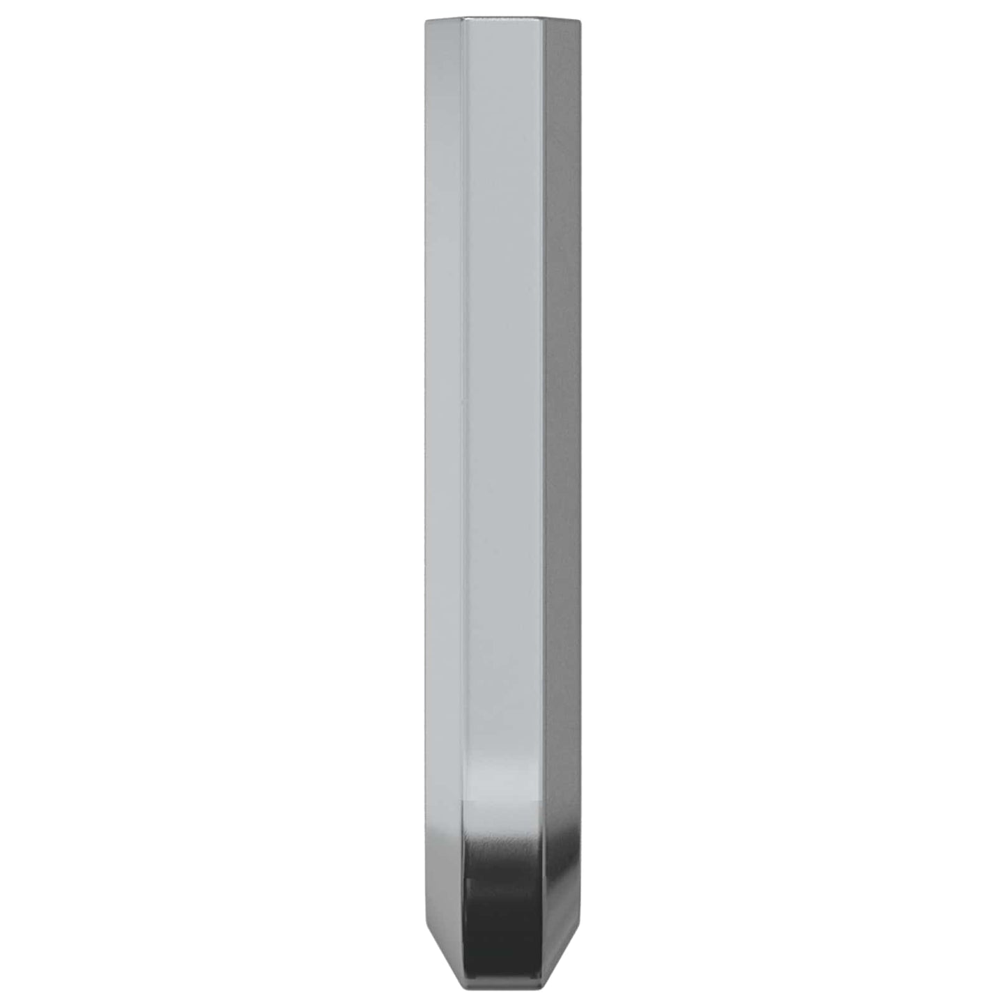 Inbusschlüssel 2 Stk. Silber 20 x 52 mm Stahl
