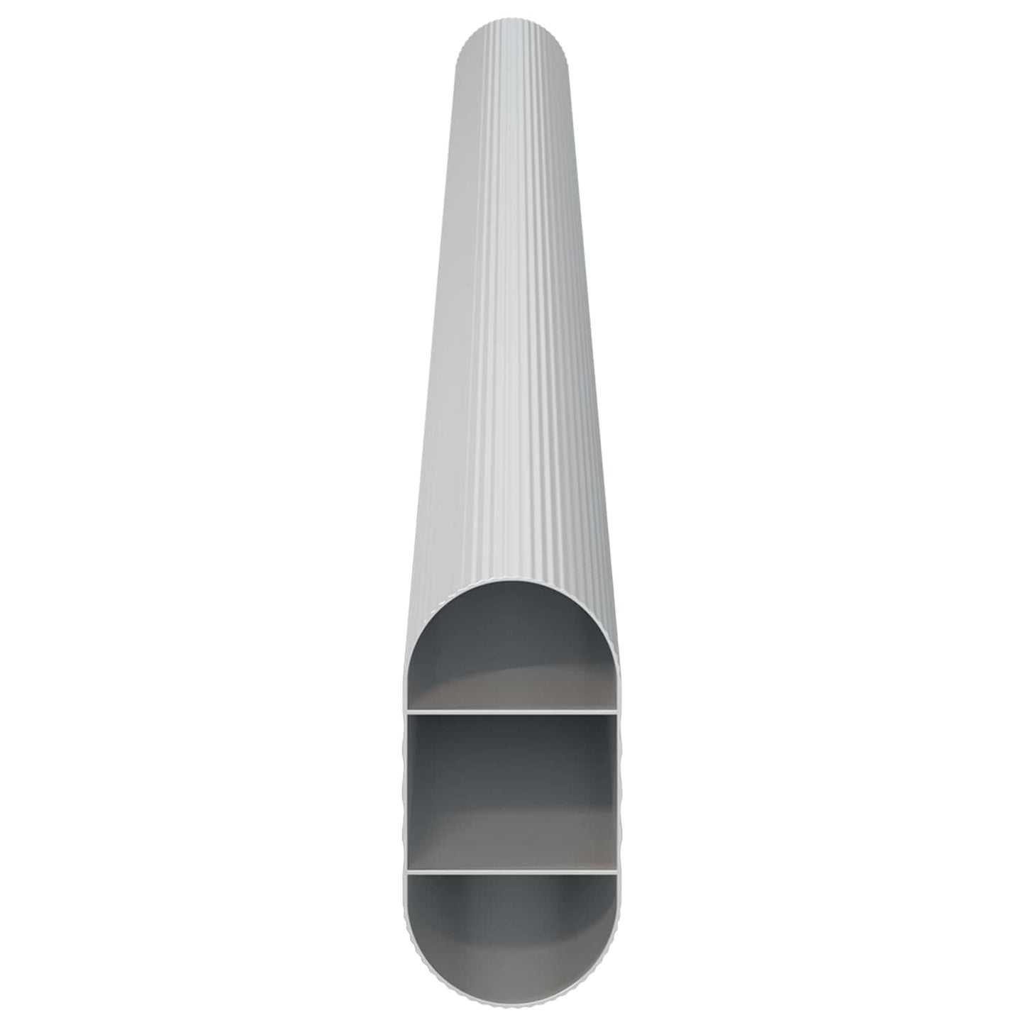 Kleiderstange 12 stk. Silber 264 x 15 x 29 mm
