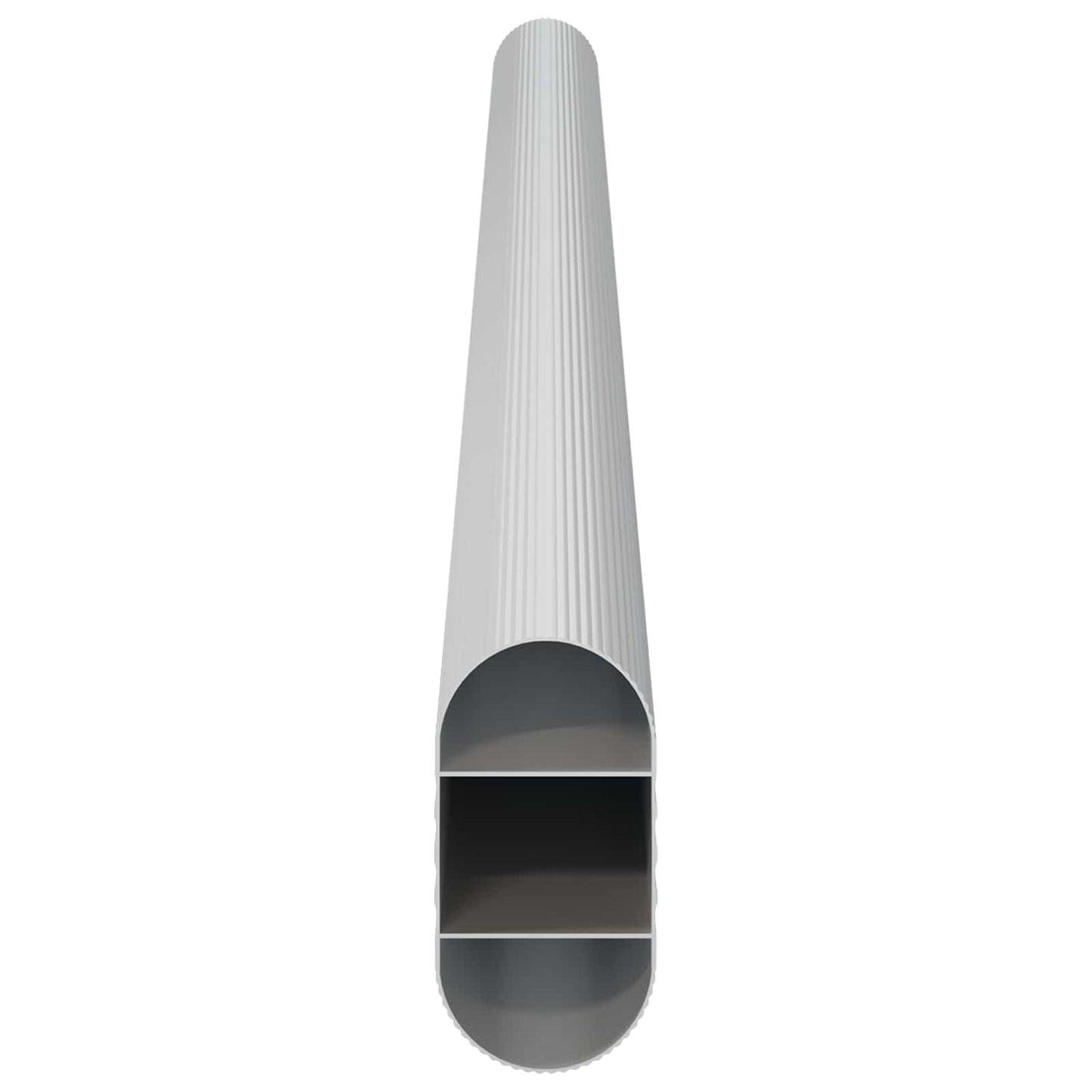 Kleiderstange 12 stk. Silber 316 x 15 x 29 mm