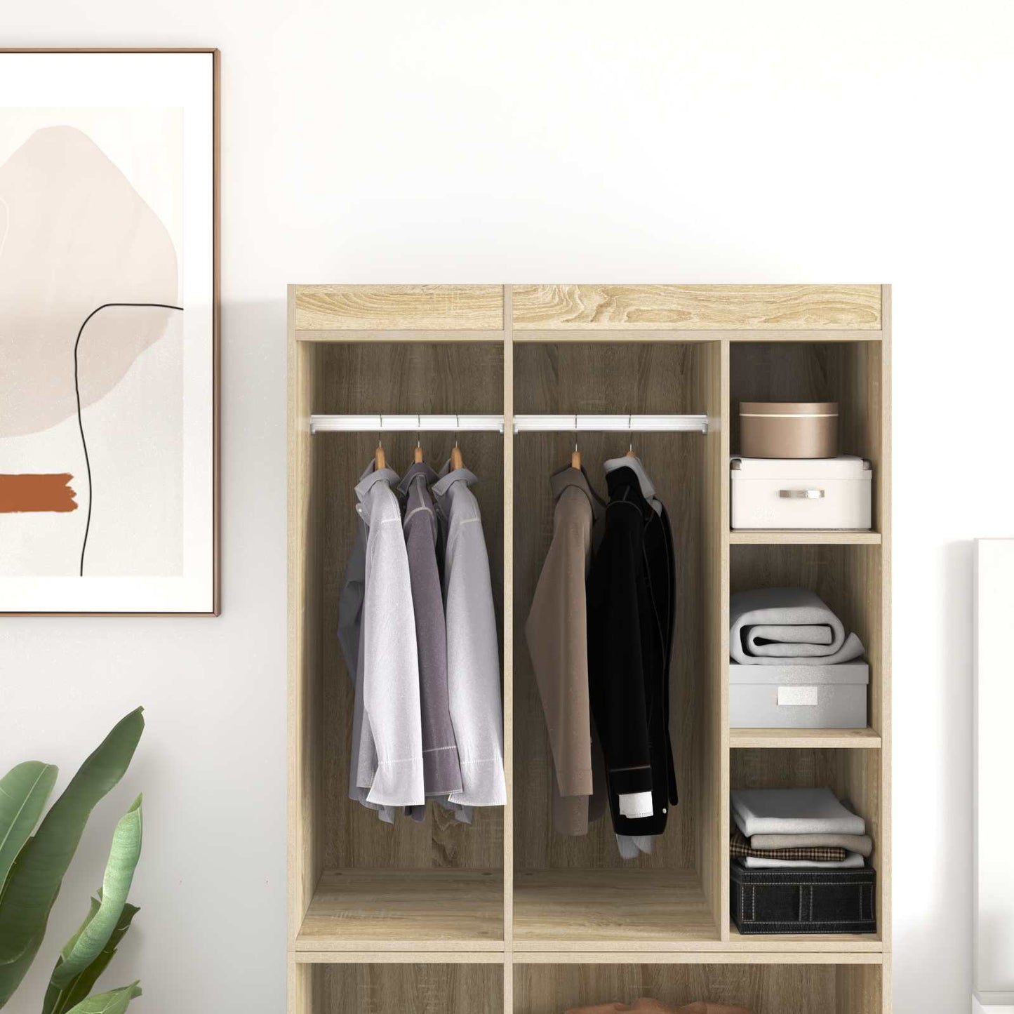 Kleiderstange 12 stk. Silber 371,5 x 15 x 29 mm