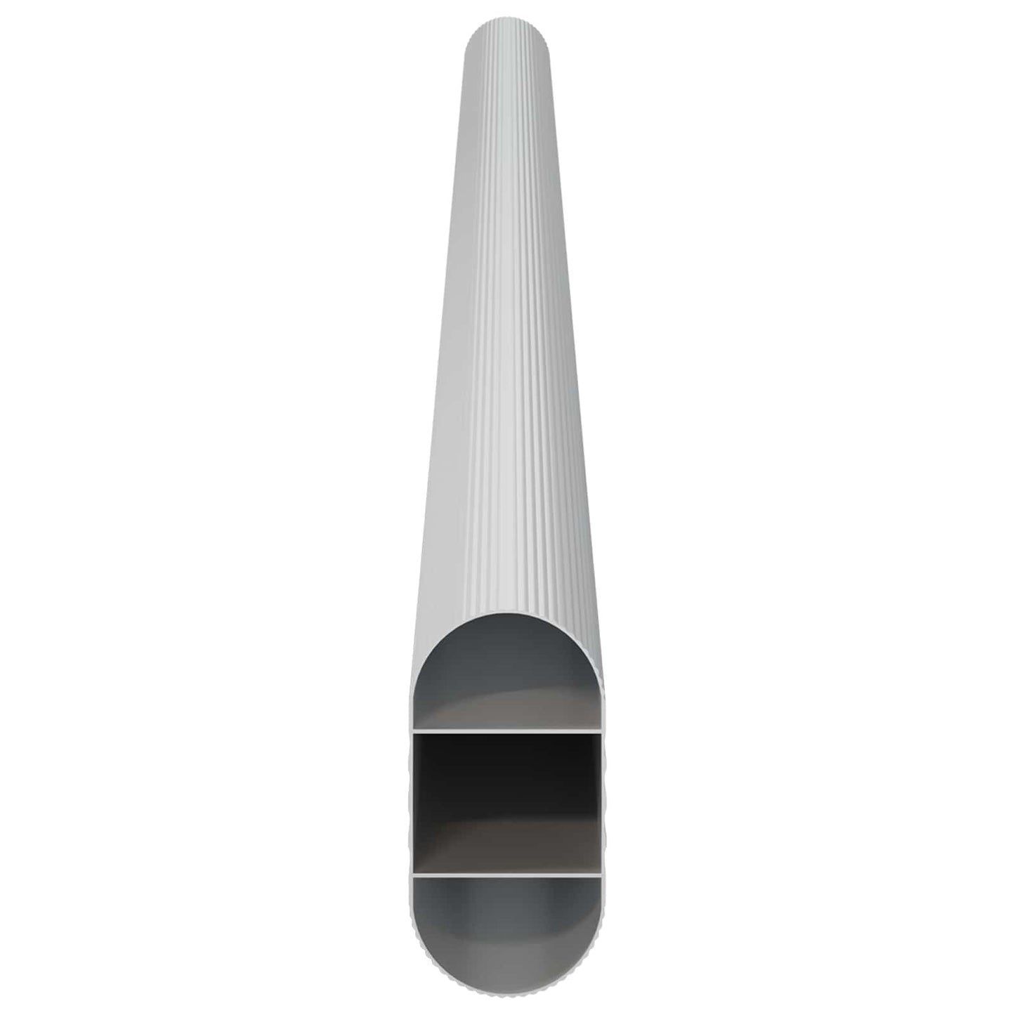 Kleiderstange 12 stk. Silber 371,5 x 15 x 29 mm