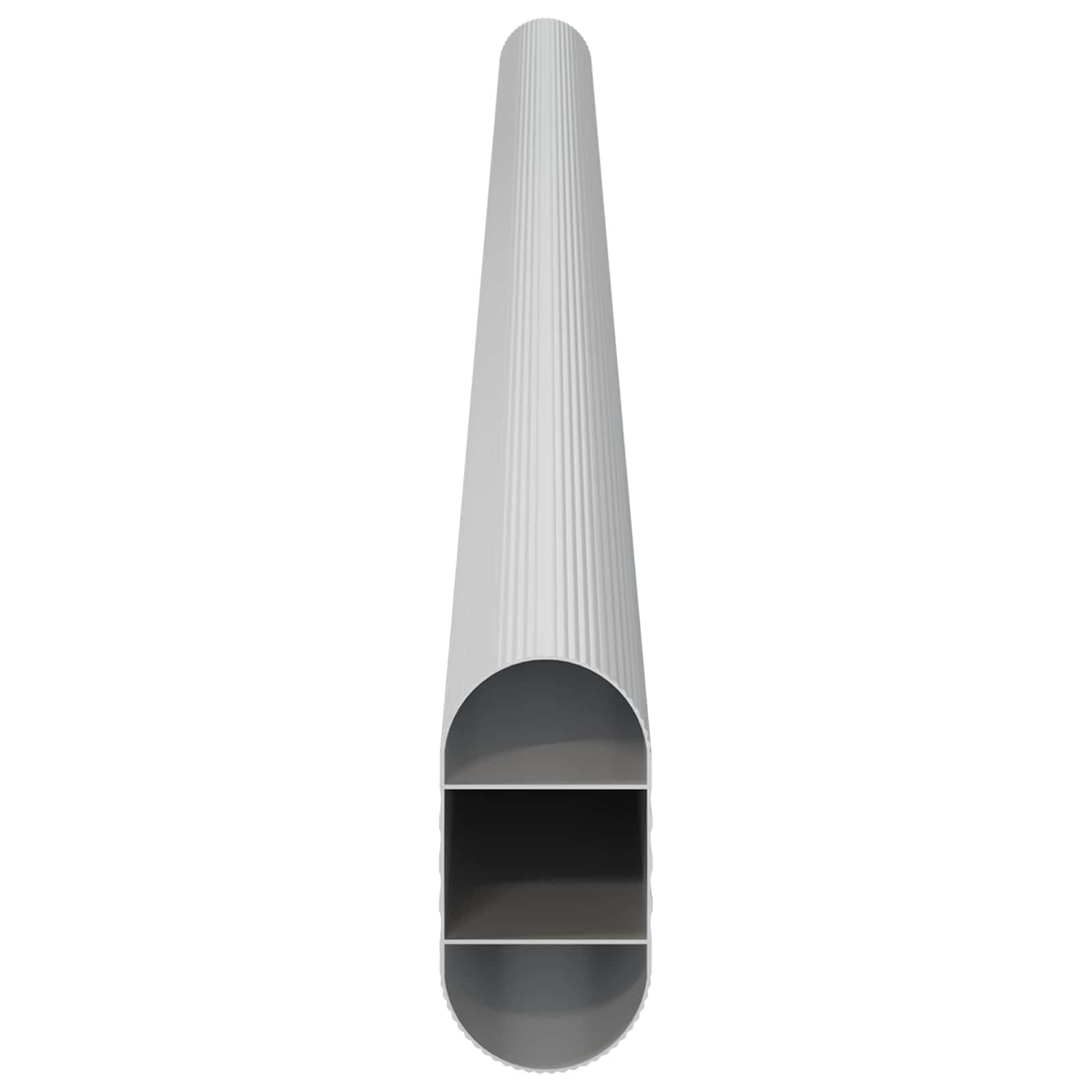 Kleiderstange 12 stk. Silber 372 x 15 x 29 mm