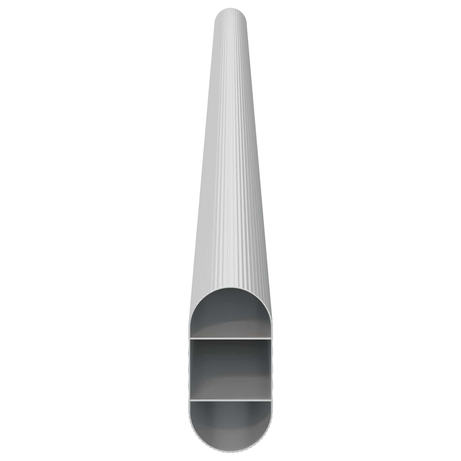 Kleiderstange 12 stk. Silber 464 x 15 x 29 mm