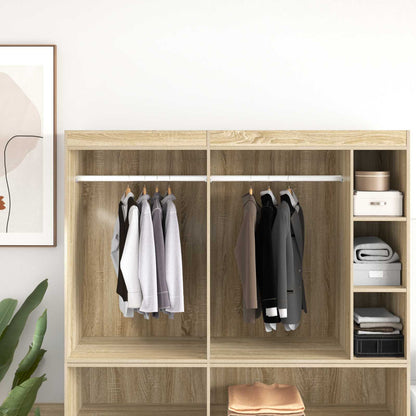 Kleiderstange 12 stk. Silber 964 x 15 x 29 mm