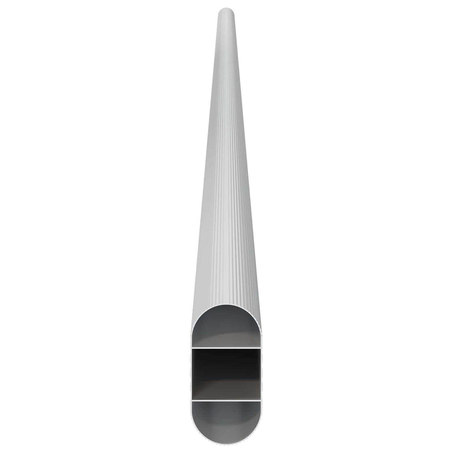 Kleiderstange 12 stk. Silber 964 x 15 x 29 mm