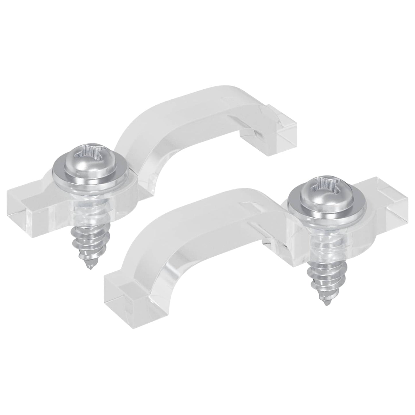 LED Streifen Clips 23,8 mm 2 stk. Transparent