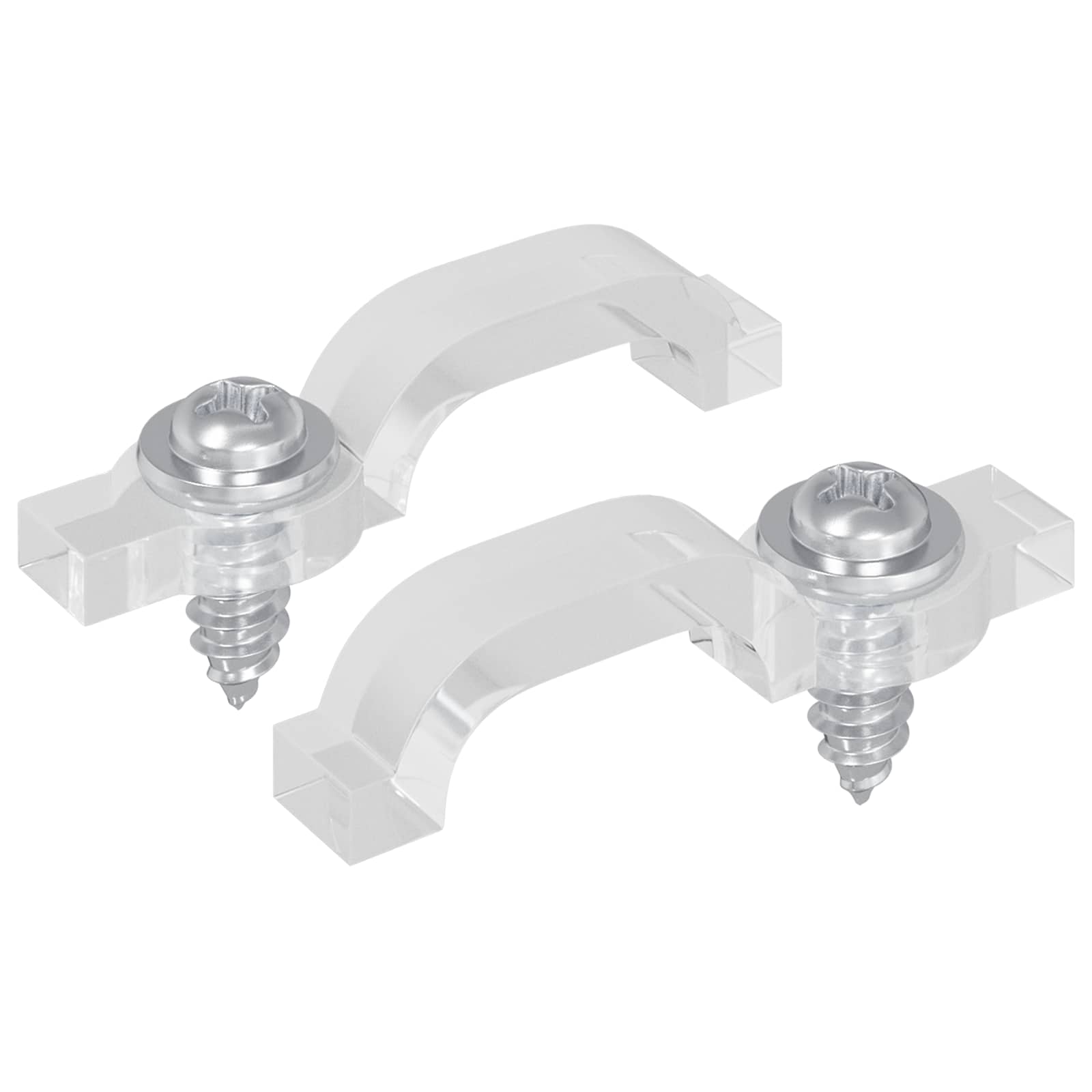 LED Streifen Clips 23,8 mm 2 stk. Transparent