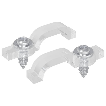LED Streifen Clips 23,8 mm 2 stk. Transparent
