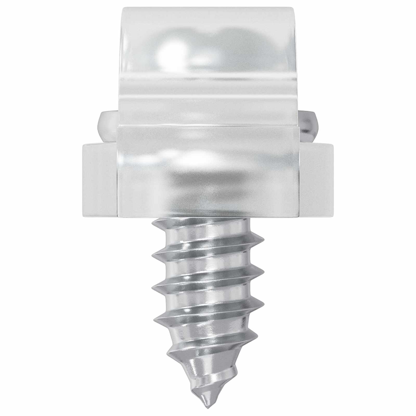 LED Streifen Clips 23,8 mm 2 stk. Transparent