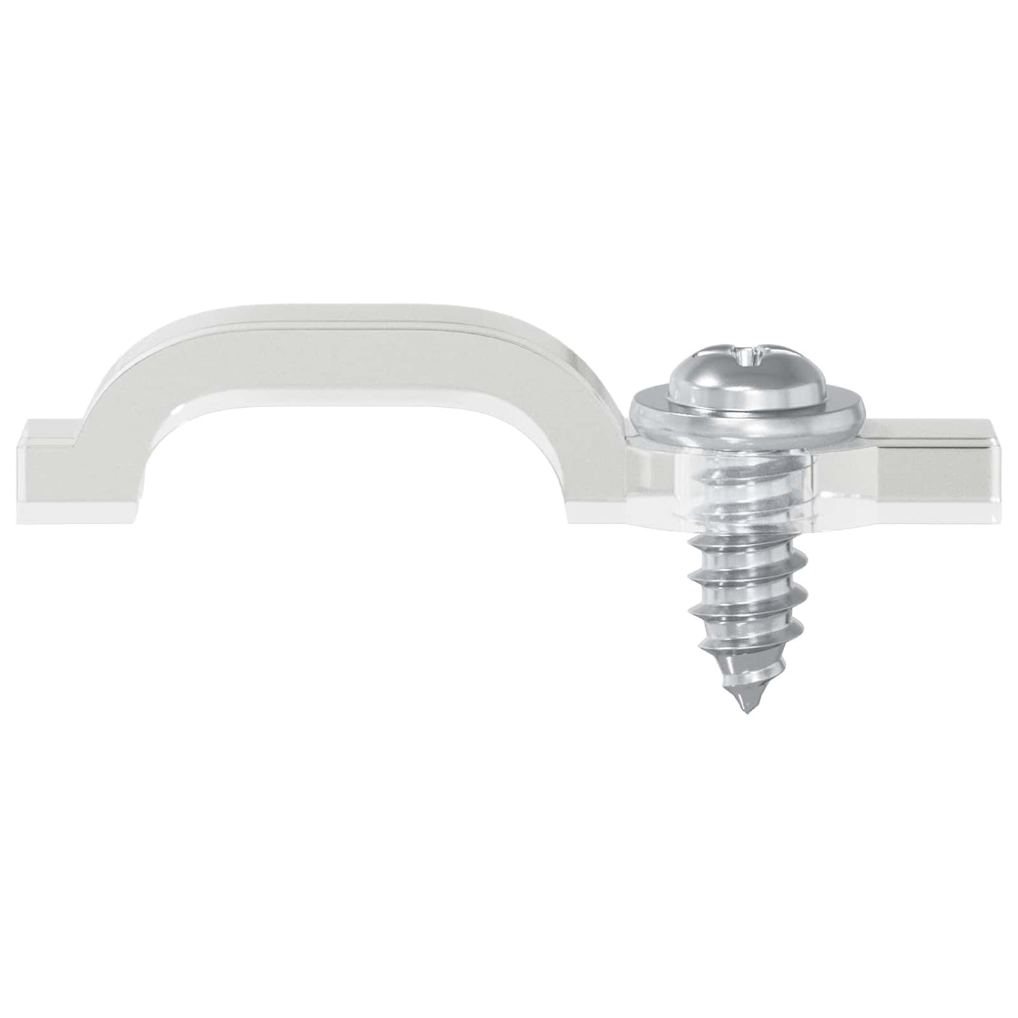 LED Streifen Clips 23,8 mm 2 stk. Transparent