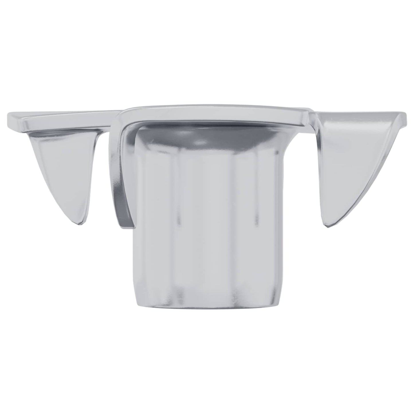 Stift-T-Nuss 12 stk. Silber M6 mm Stahl
