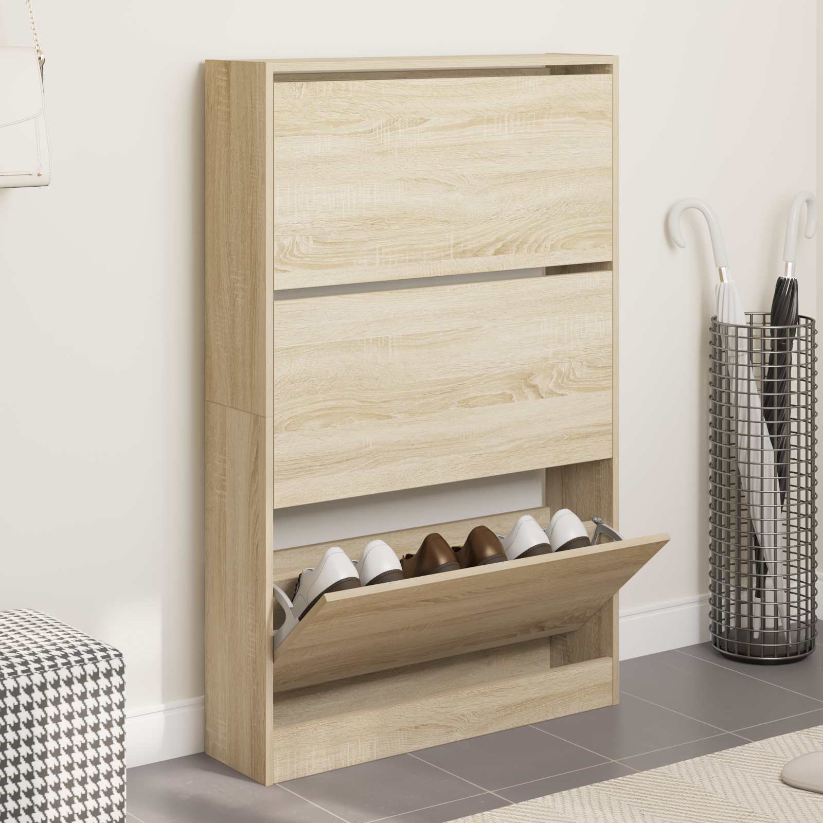 Klappenscharnier 12 Stk. Silber 235 x 155 x 30 mm Eisen