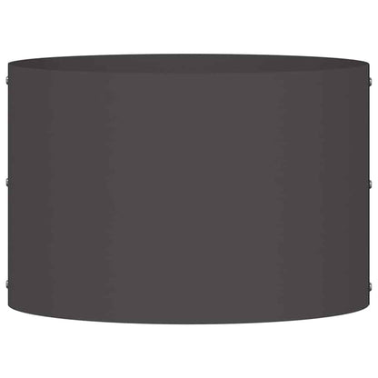 Pflanzenring Schwarz 30 x 30 x 20 cm Kaltgewalzter Stahl