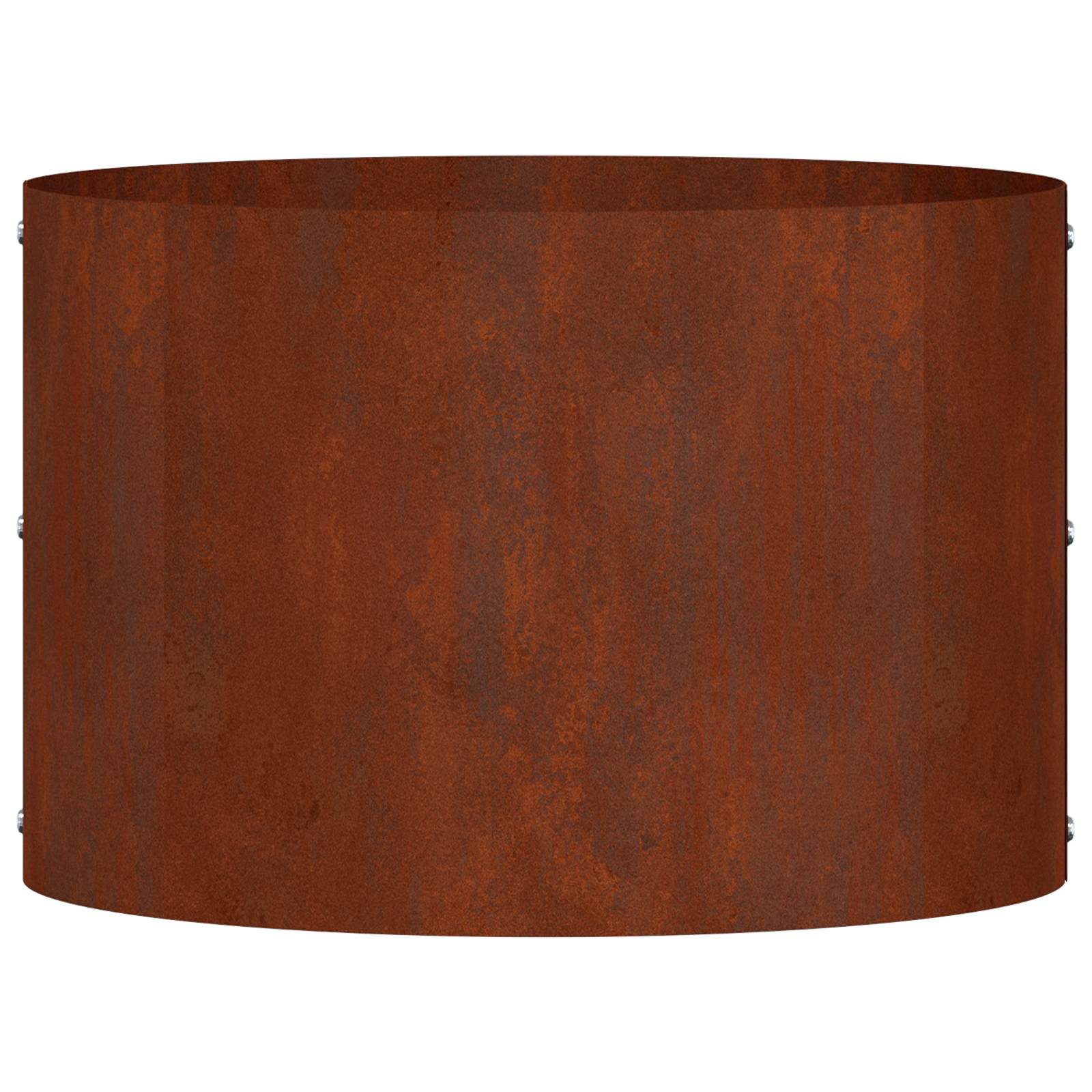 Pflanzenring Rostig 30 x 30 x 20 cm Wetterfeststahl