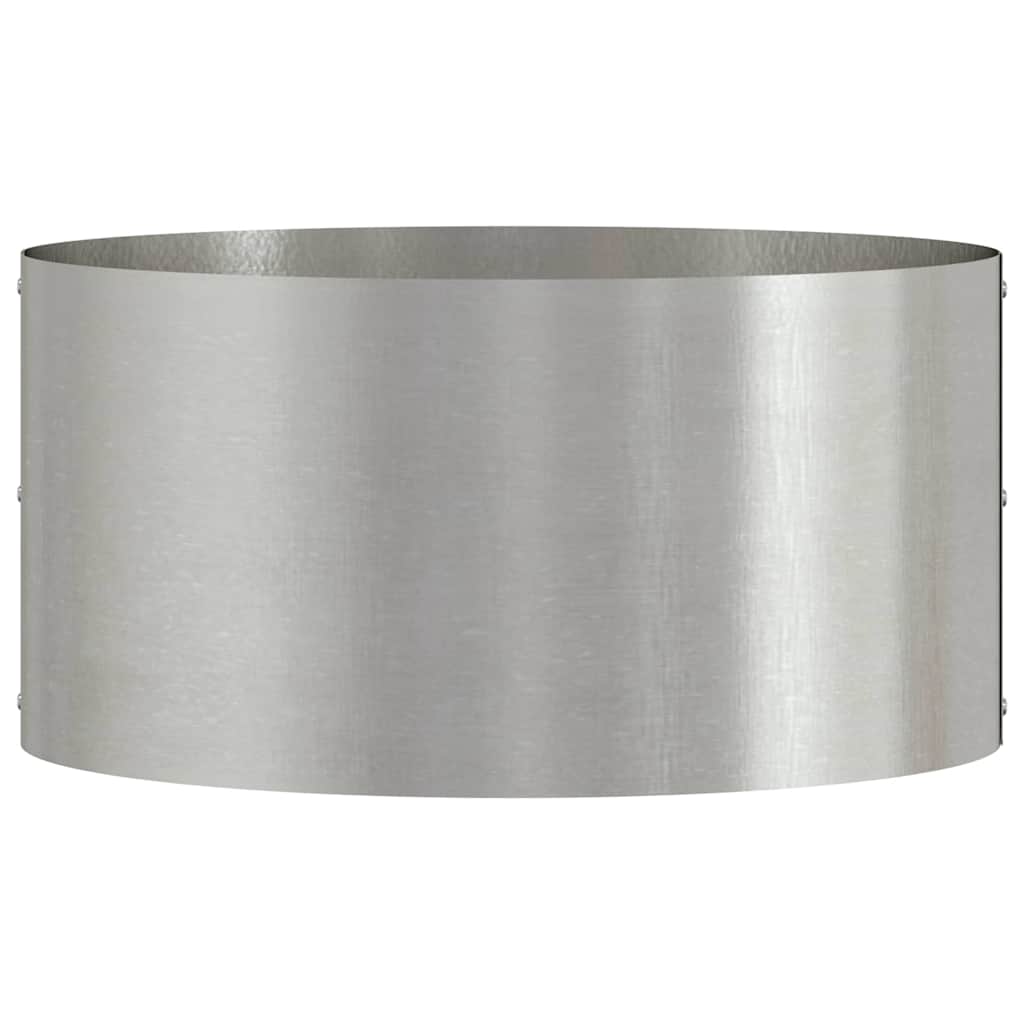 Pflanzenring 5 Stk. Silber 40 x 40 x 20 cm Edelstahl