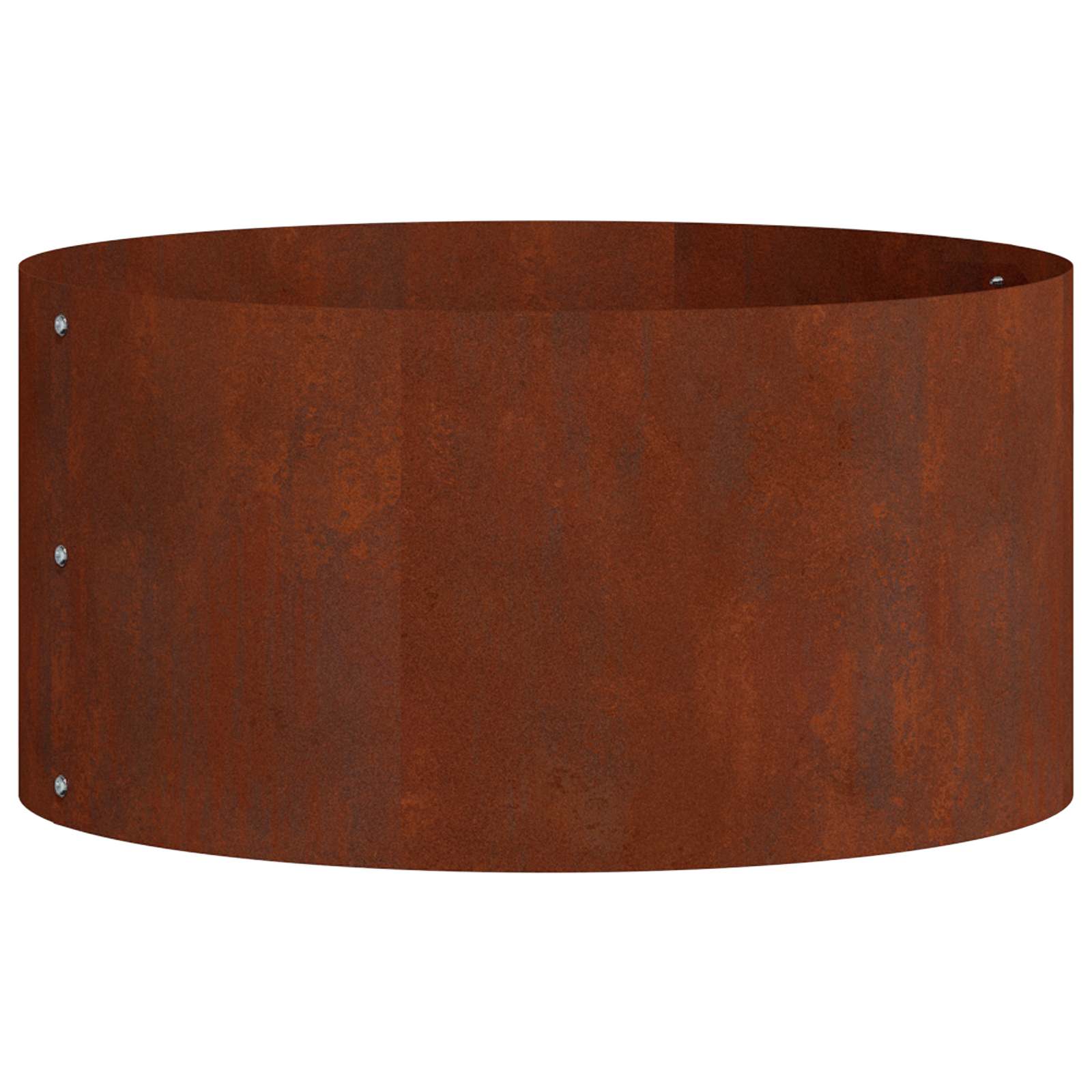 Pflanzenring 5 Stk. Rostig 40 x 40 x 20 cm Wetterfeststahl