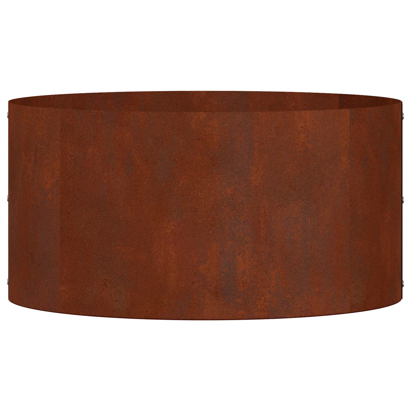 Pflanzenring 5 Stk. Rostig 40 x 40 x 20 cm Wetterfeststahl