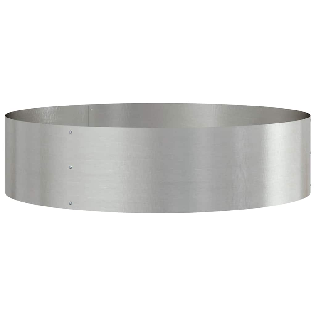 Pflanzenring 5 Stk. Silber 80 x 80 x 20 cm Edelstahl