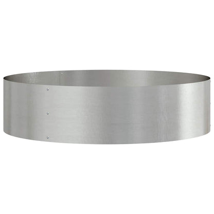 Pflanzenring 5 Stk. Silber 80 x 80 x 20 cm Edelstahl