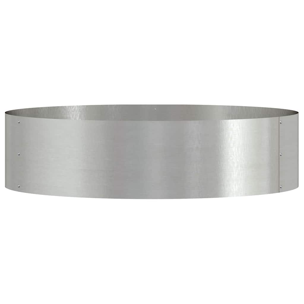 Pflanzenring 5 Stk. Silber 80 x 80 x 20 cm Edelstahl