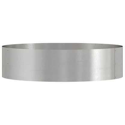 Pflanzenring 5 Stk. Silber 80 x 80 x 20 cm Edelstahl
