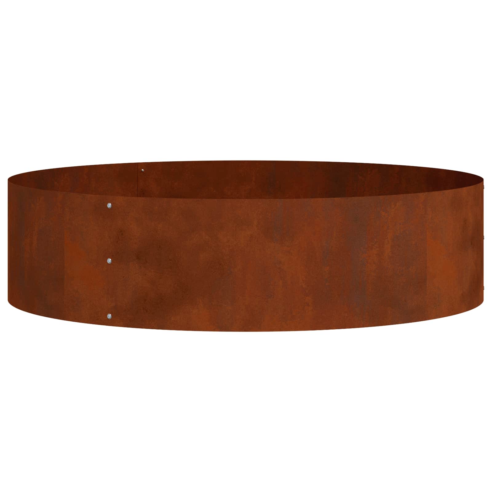 Pflanzenring Rostig 80 x 80 x 20 cm Wetterfeststahl