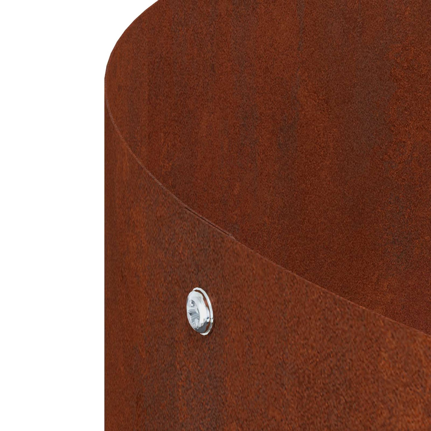 Pflanzenring 5 Stk. Rostig 80 x 80 x 20 cm Wetterfeststahl