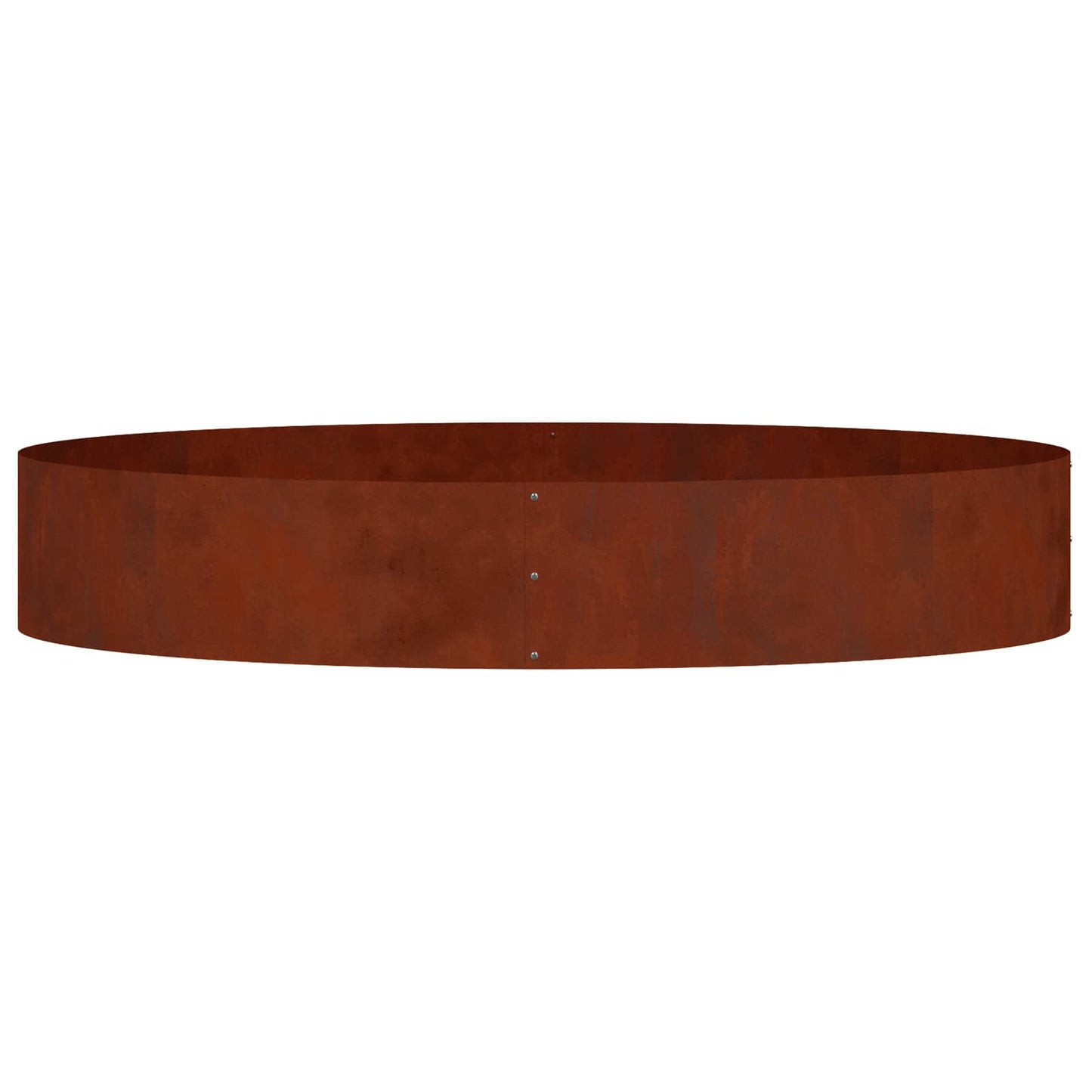 Pflanzenring Rostig 120 x 120 x 20 cm Wetterfeststahl
