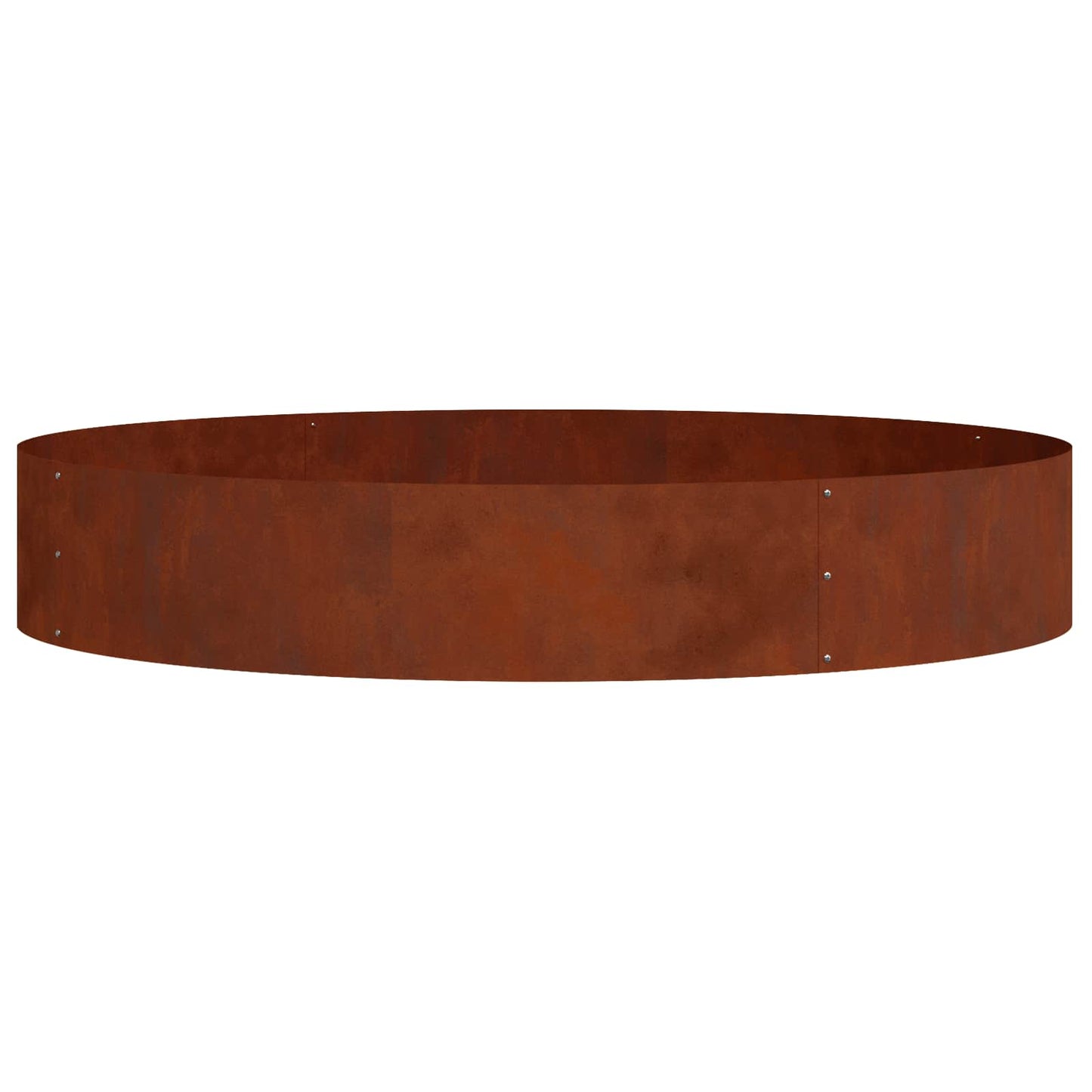 Pflanzenring 5 Stk. Rostig 120 x 120 x 20 cm Wetterfeststahl