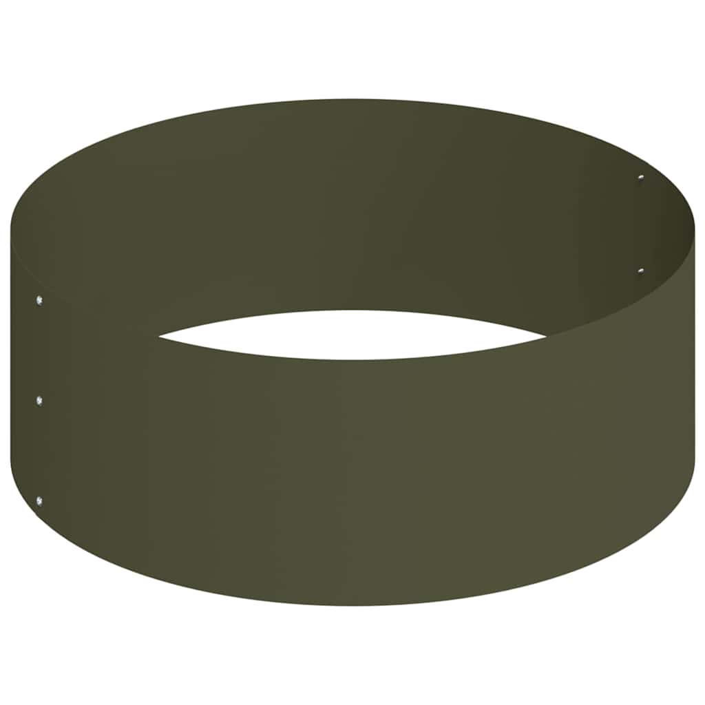 Garten-Pflanzgefäß Olive Grün 90 x 90 x 20 cm