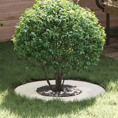 geeignet für flache Baumringe 5 Stk. Weiß Ø30/60 cm Stahl