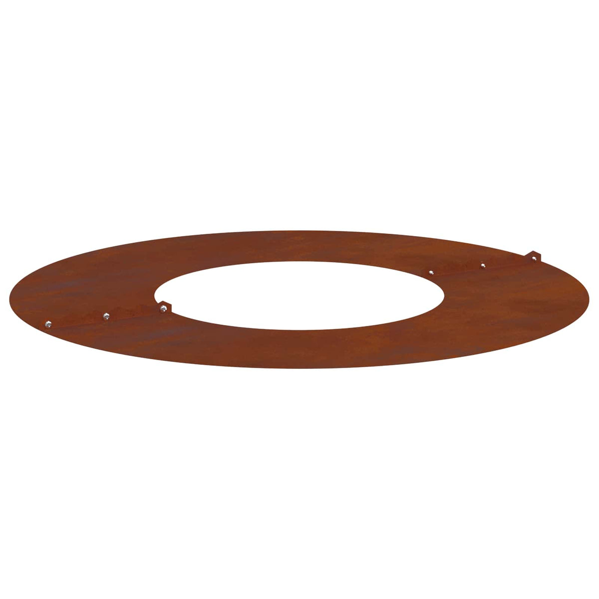 geeignet für flache Baumringe 5 Stk. Rostig Ø30/60 cm